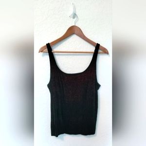 Women's Chico's Travelers Tank w/ Red Glitter Accent